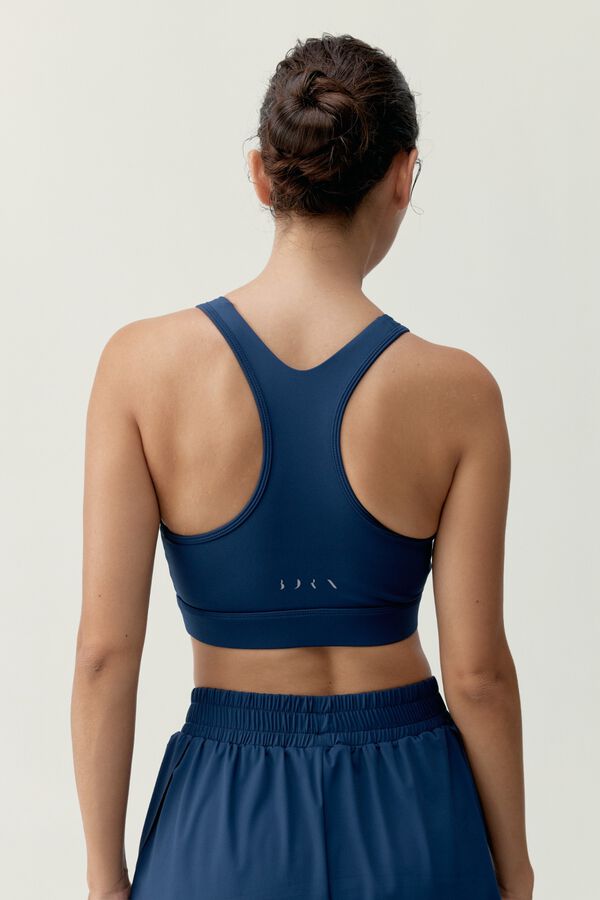 Born Living Yoga Top Bikila Sailor Azul  azul
