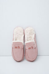 Women'secret Zapatillas casa mocas&iacute;n forrado rosa rosa