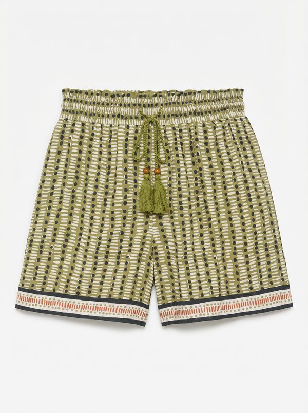 Women'secret Pantal&oacute;n corto estampado estampado