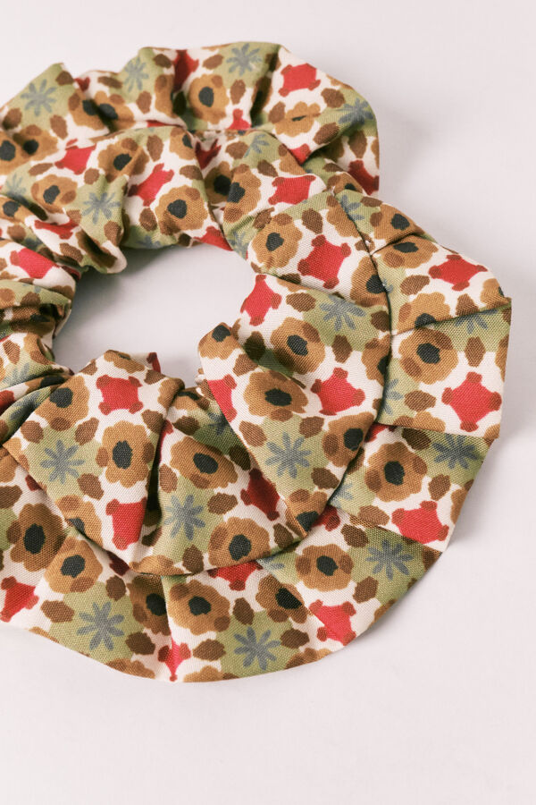 Women'secret Coletero estampado flores verde estampado