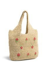 Pieces Shopper Paperstraw playa nude