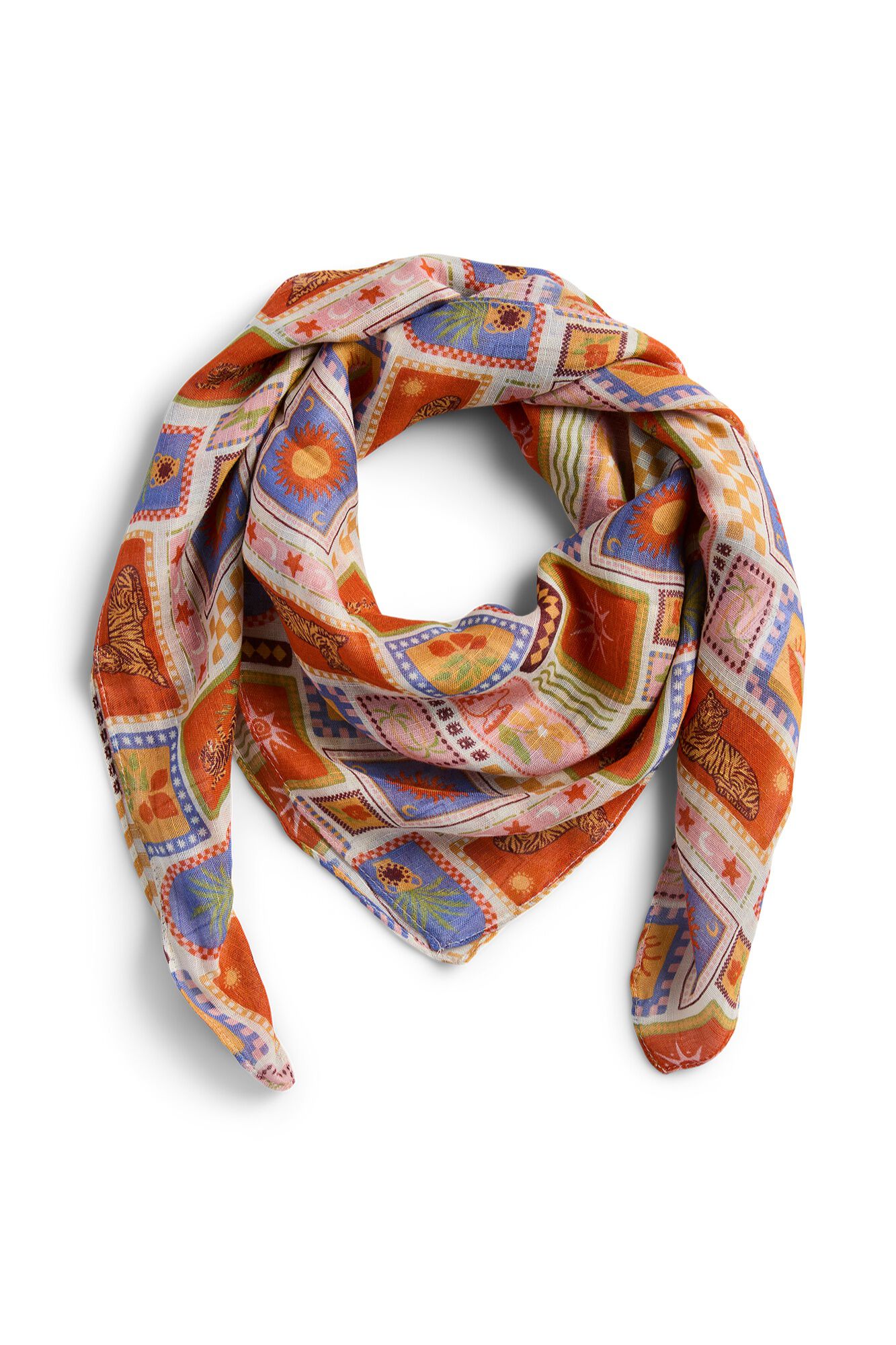 Pieces Pa&ntilde;uelo viscosa ECOVERO&trade; estampado