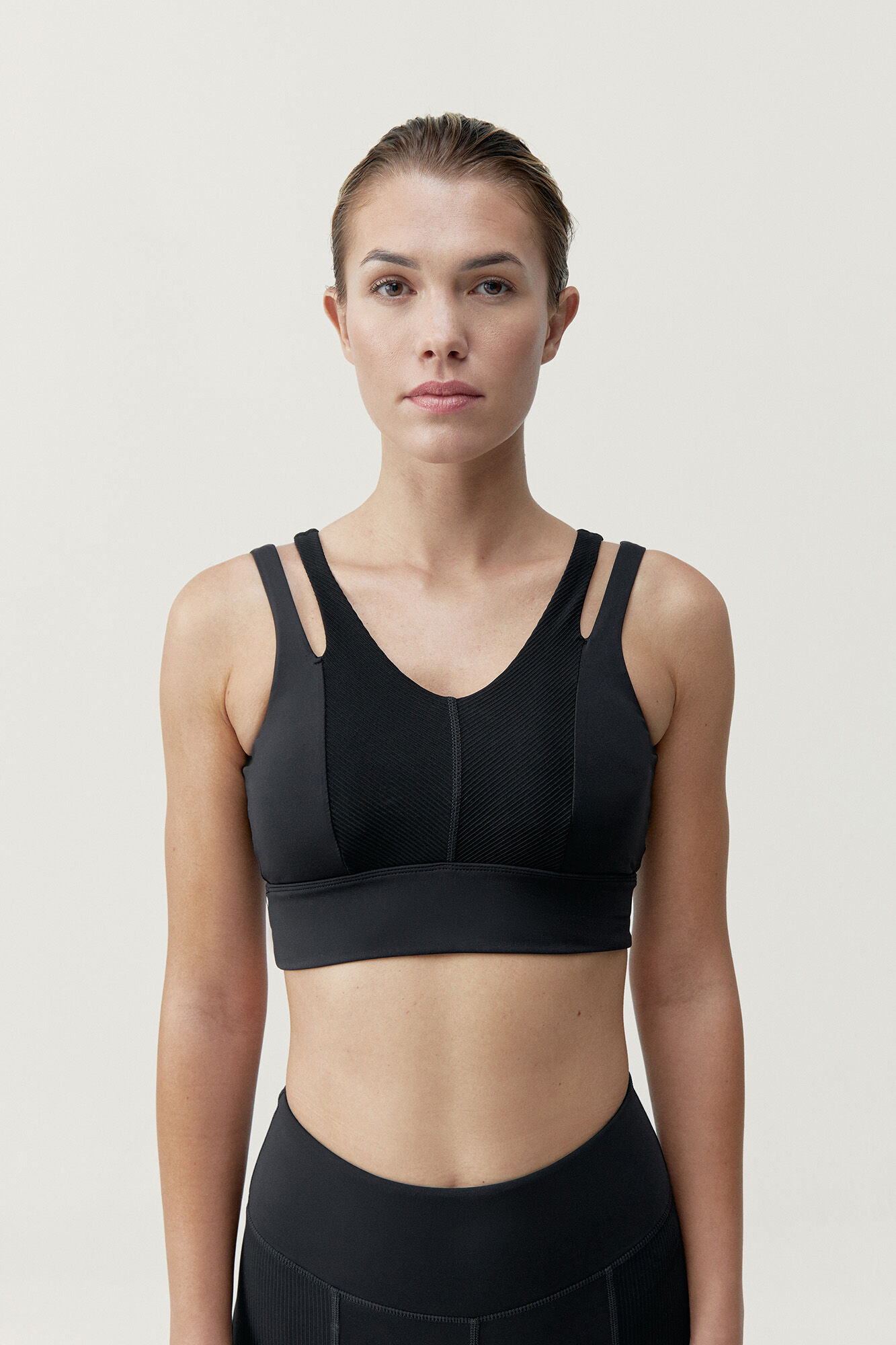 Born Living Yoga Sujetador top deportivo Reka negro&nbsp;&nbsp;