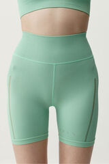 Born Living Yoga Pantal&oacute;n corto deportivo Sunset verde menta verde