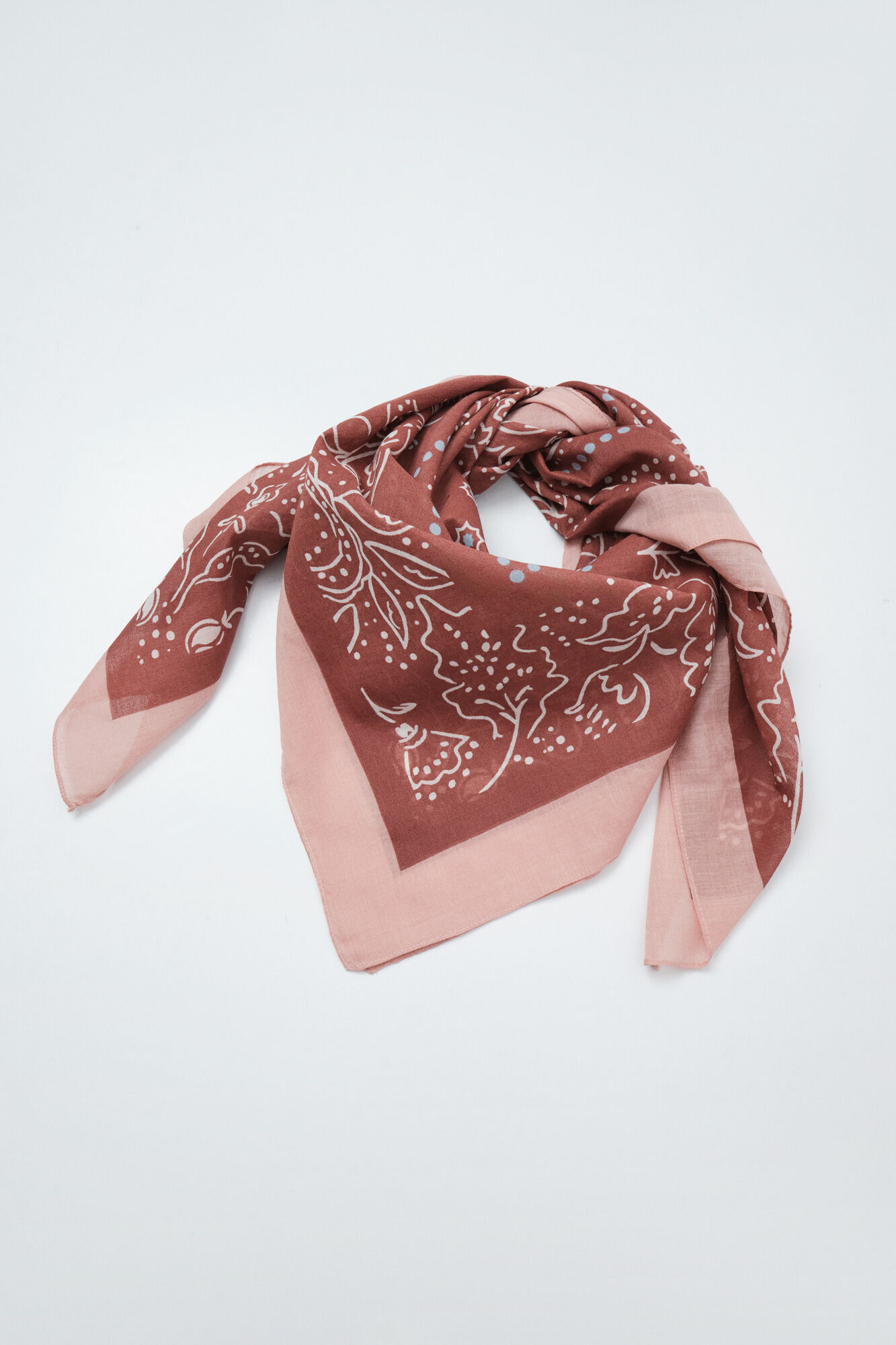 Women'secret Pa&ntilde;uelo bandana marr&oacute;n