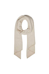 Pieces Bufanda larga suave gris
