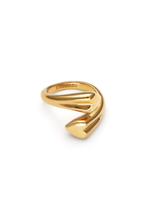Singularu Anillo Abbraccio Amour B.Oro  amarillo