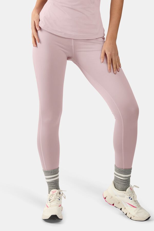 Reebok Malla entrenamiento cintura alta morado/lila