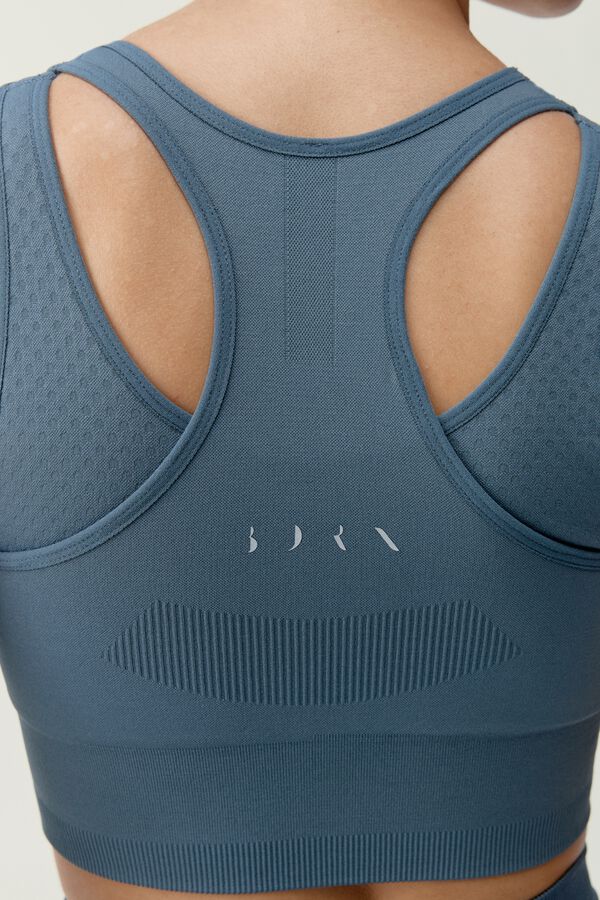 Born Living Yoga Top deportivo Nina azul azul
