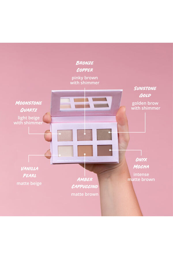 Freshly Cosmetics Mineral Eyeshadow Paleta  blanco