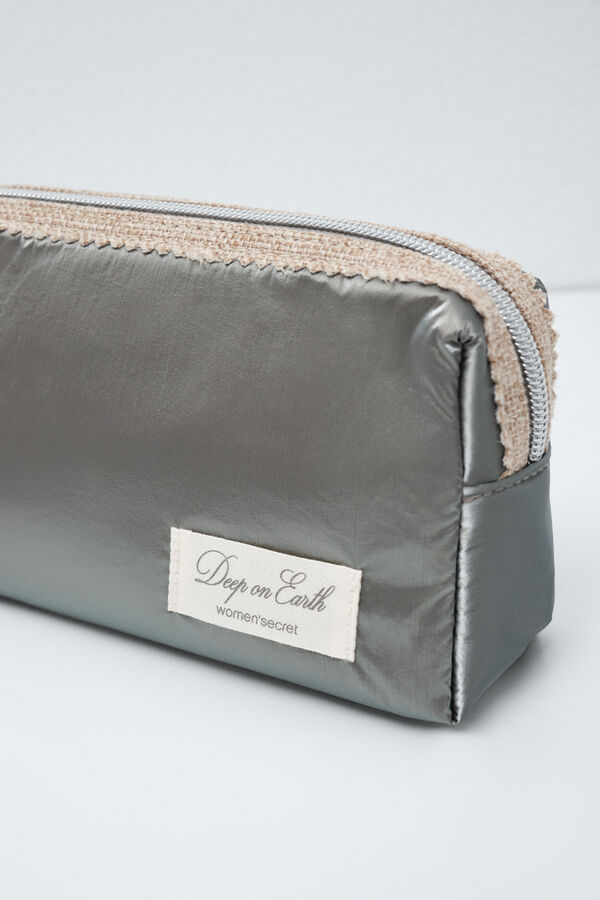 Women'secret Neceser peque&ntilde;o acochado gris gris