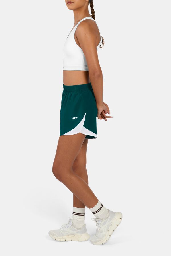 Reebok Pantal&oacute;n corto de entrenamiento verde