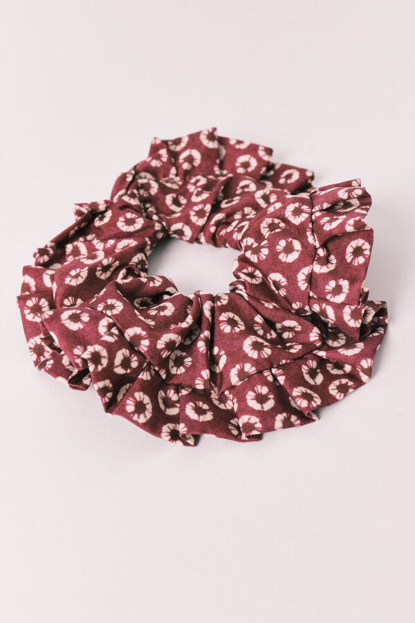 Women'secret Coletero estampado flores granate estampado