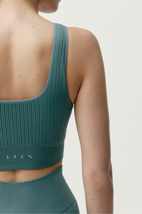 Born Living Yoga Top deportivo Zinara verde verde