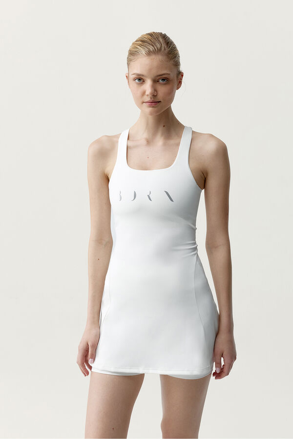 Born Living Yoga Vestido deportivo Roland blanco marfil