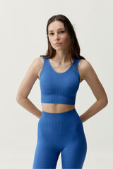 Born Living Yoga Top deportivo Annapurna azul ecl&eacute;ctico azul