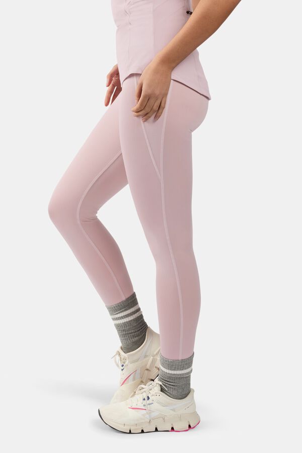 Reebok Malla entrenamiento cintura alta morado/lila