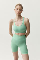 Born Living Yoga Top deportivo rojo verde menta verde