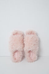 Women'secret Zapatillas casa peluche rosa rosa