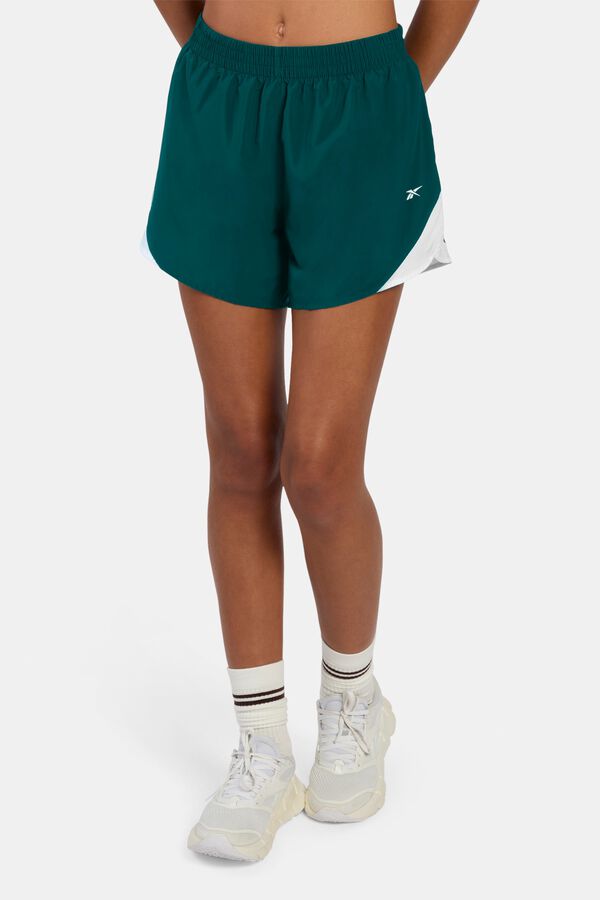 Reebok Pantal&oacute;n corto de entrenamiento verde