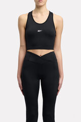Reebok Camiseta deportiva corta sin mangas Reebok negro