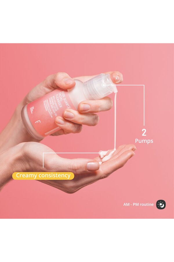 Freshly Cosmetics Rose Quartz Limpiador Facial blanco