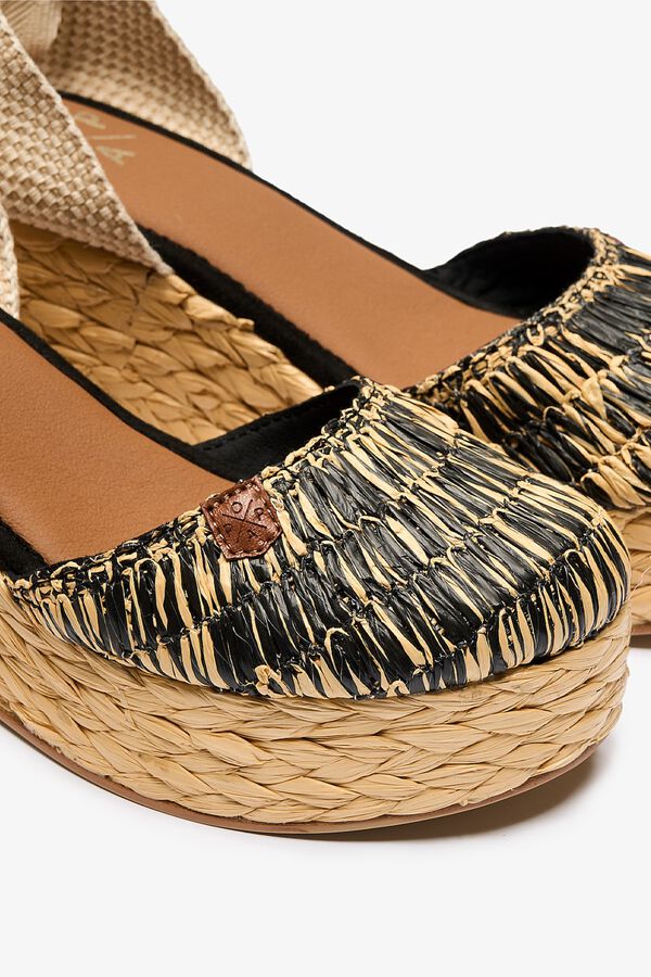 Popa Cu&ntilde;a baja Zushi Rafia negro
