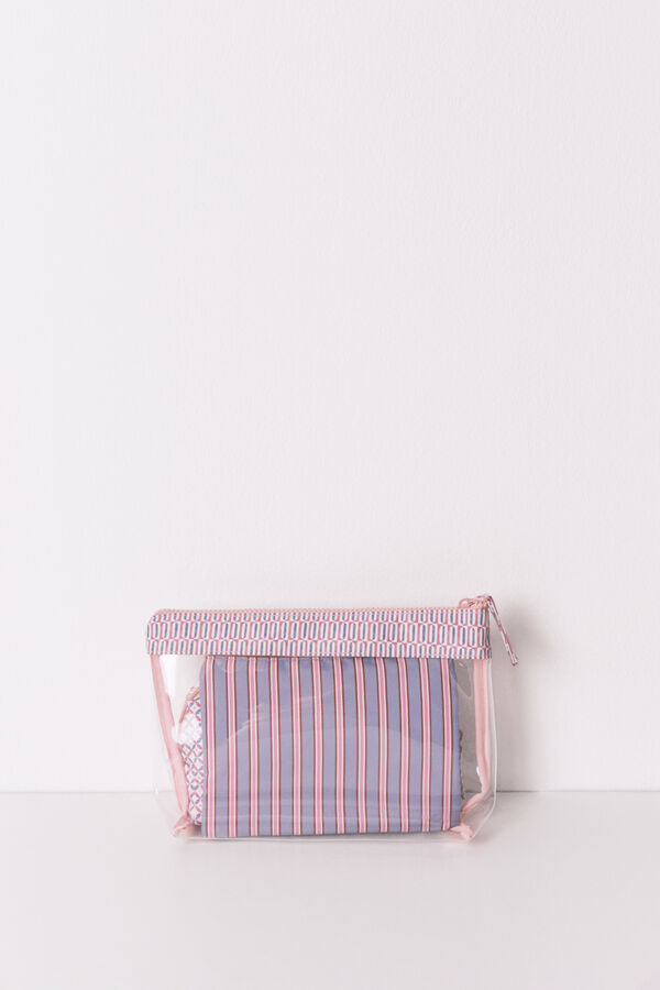 Women'secret Pack 3 neceseres estampado geom&eacute;trico estampado