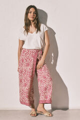 Women'secret Pantal&oacute;n balin&eacute;s estampado boho rosa