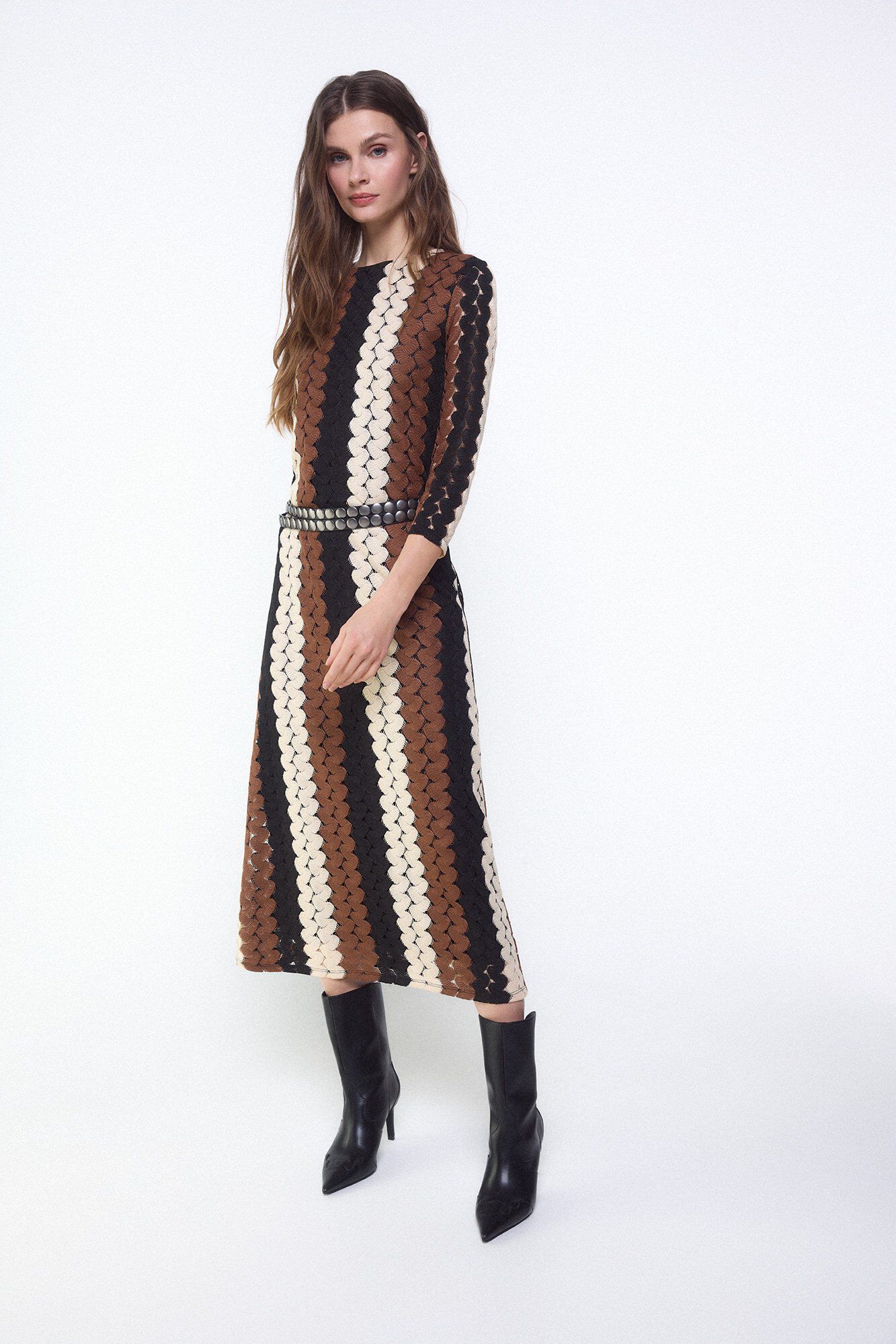 Conjunto de vestido y bota