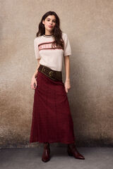 Conjunto de jersey y falda