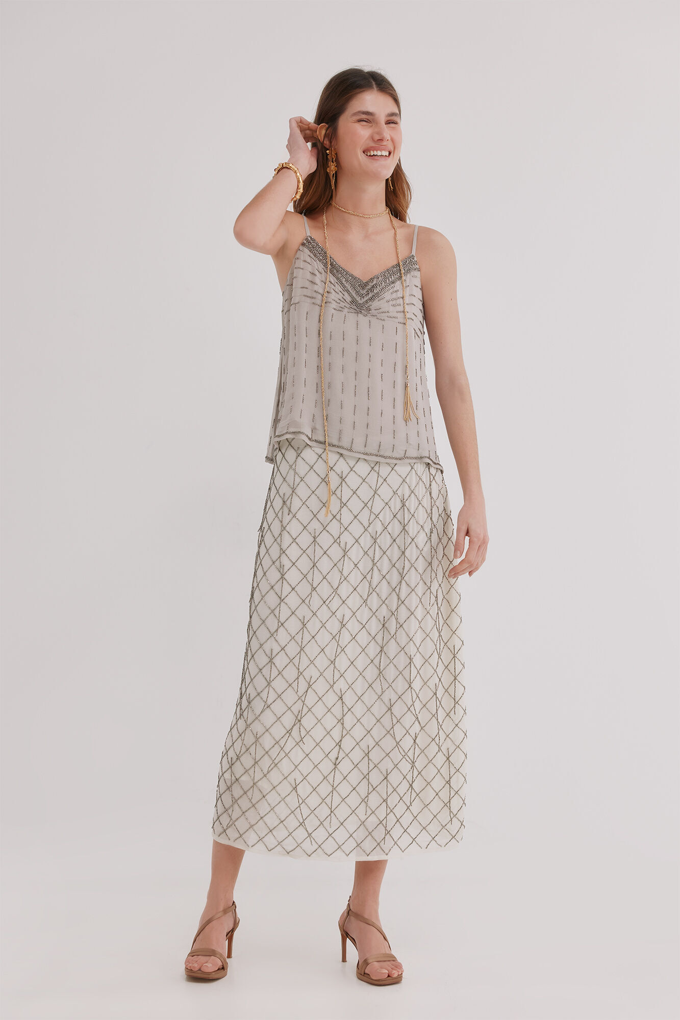 Conjunto de ren&eacute;e y gabriela