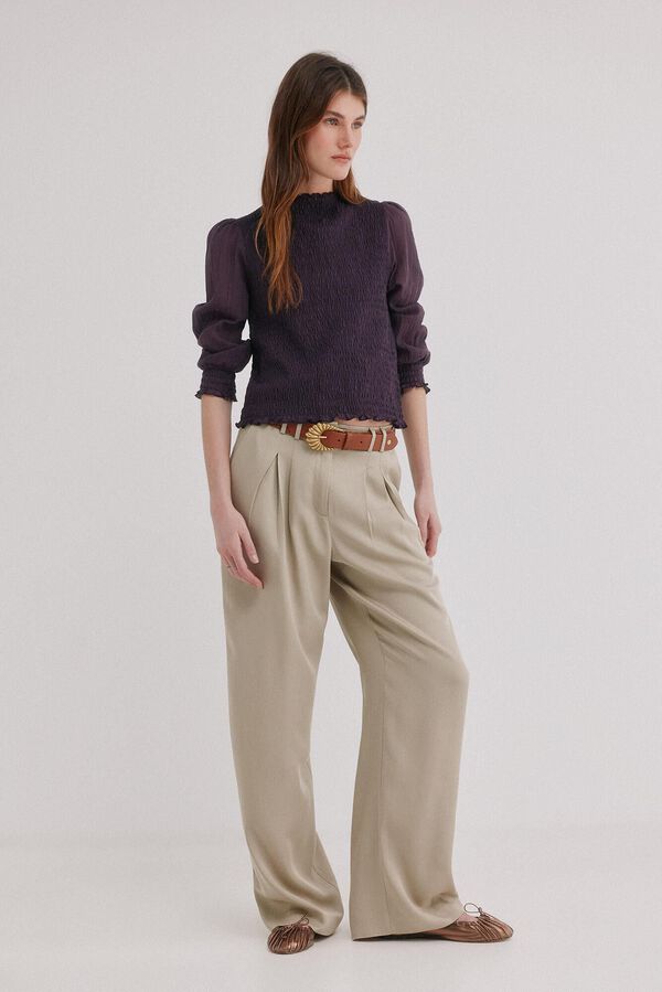 Conjunto de marina y paloma